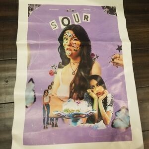 Olivia Rodrigo SOUR poster